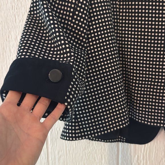Talbots polka dot cropped blazer - Picture 4 of 7